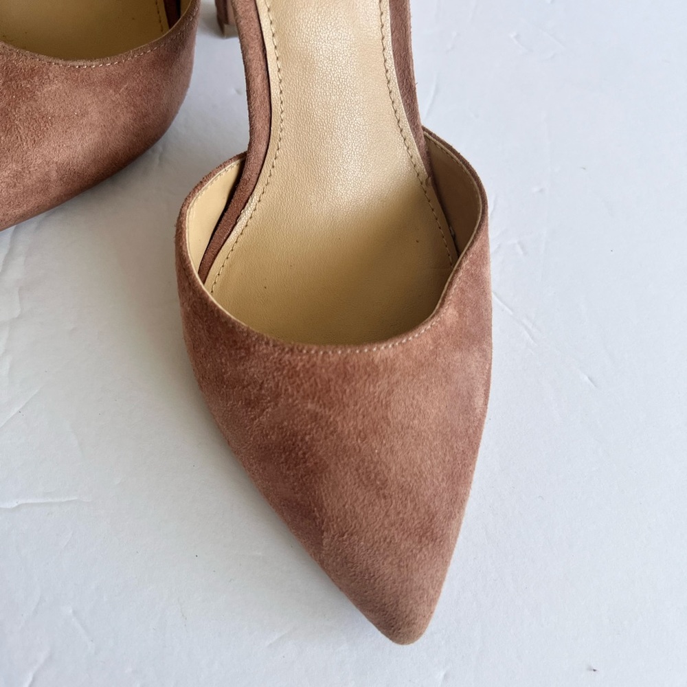 Womens Michael Kors Lisa Pump pink size 5 4" heel - Picture 4 of 7